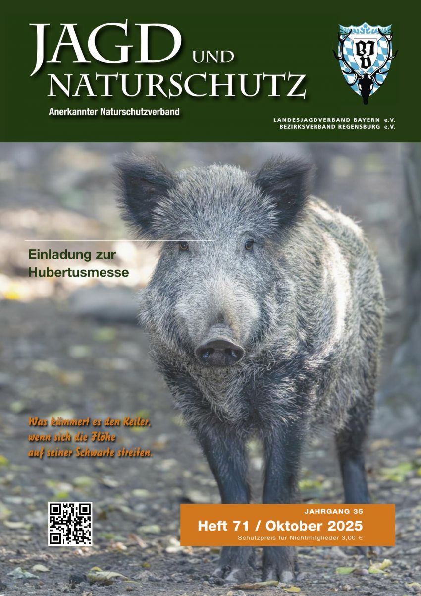 Heft Jagd und Naturschutz, Nr. 70